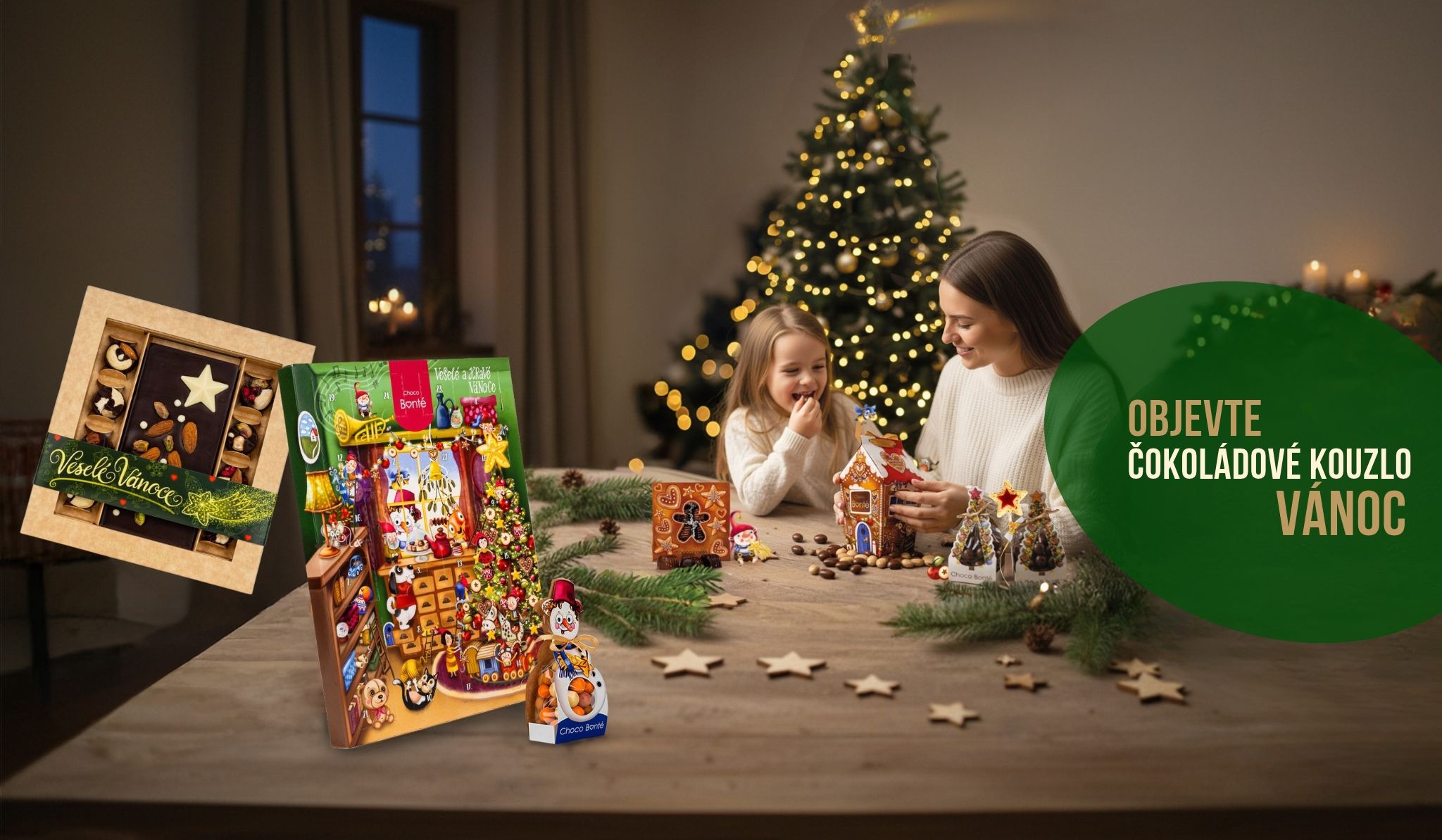 Čokoládové kouzlo Vánoc | Choco Bonté